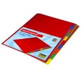 Idena Karton Register 10-teilig 5 Farben