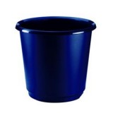 Idena Papierkorb blau 18 Liter