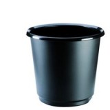 Idena Papierkorb schwarz 18 Liter