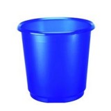 Idena Papierkorb transzulent royalblau 18 Liter