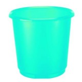 Idena Papierkorb transzulent t�rkis 18 Liter